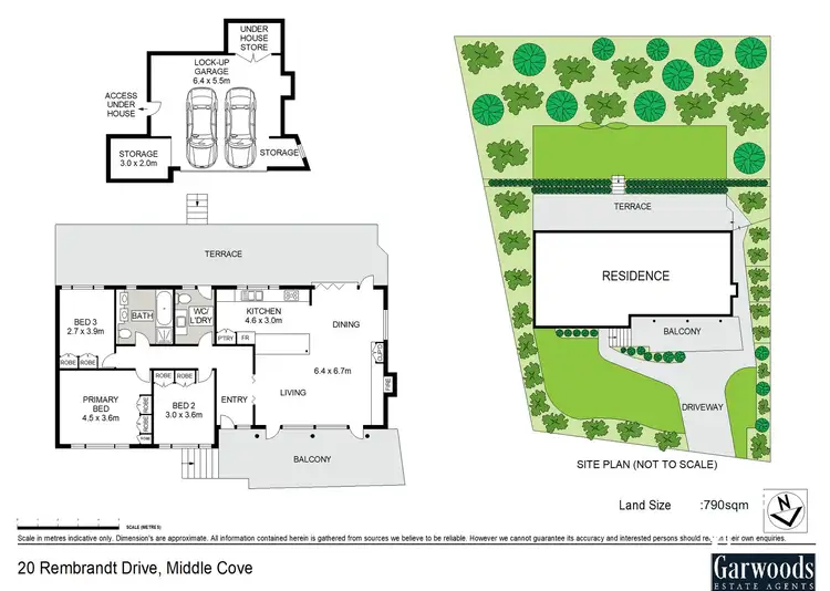 Floorplan of Homely house listing, 20 Rembrandt Drive, Middle Cove NSW 2068
