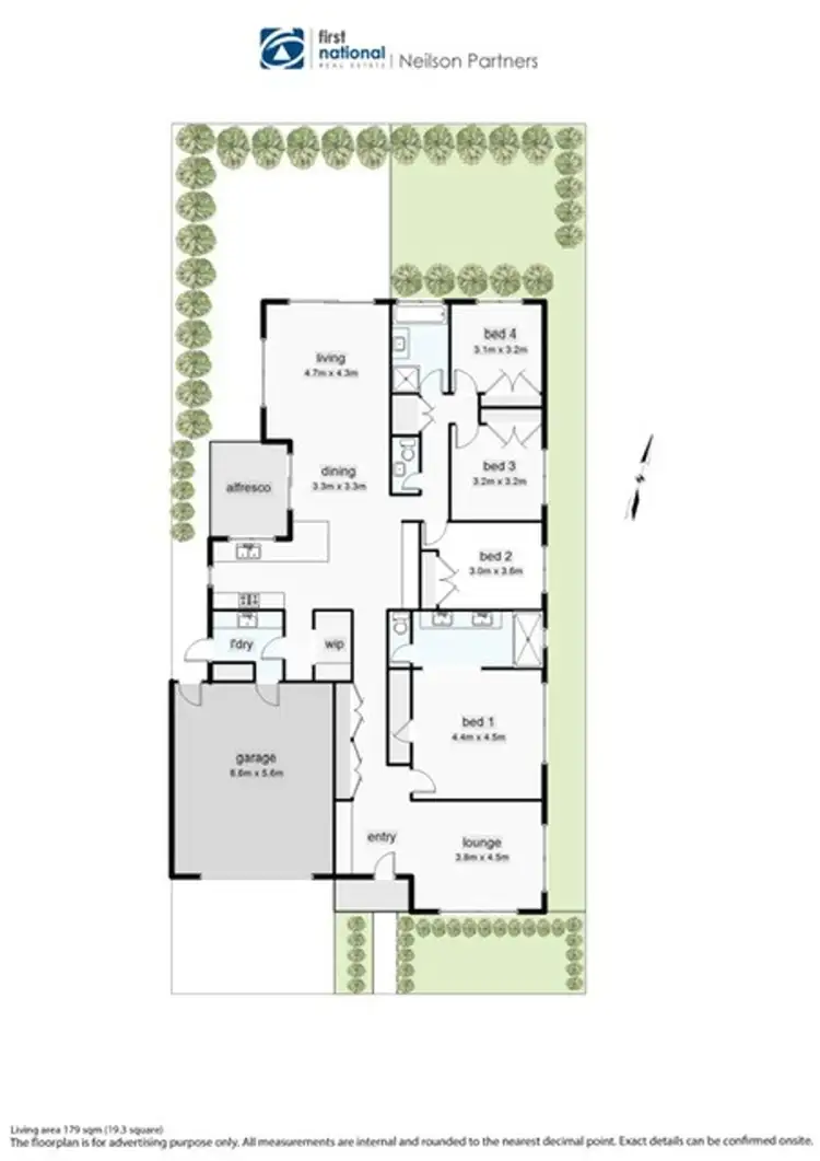 Floorplan of Homely house listing, 66 Kaduna Drive, Officer South VIC 3809
