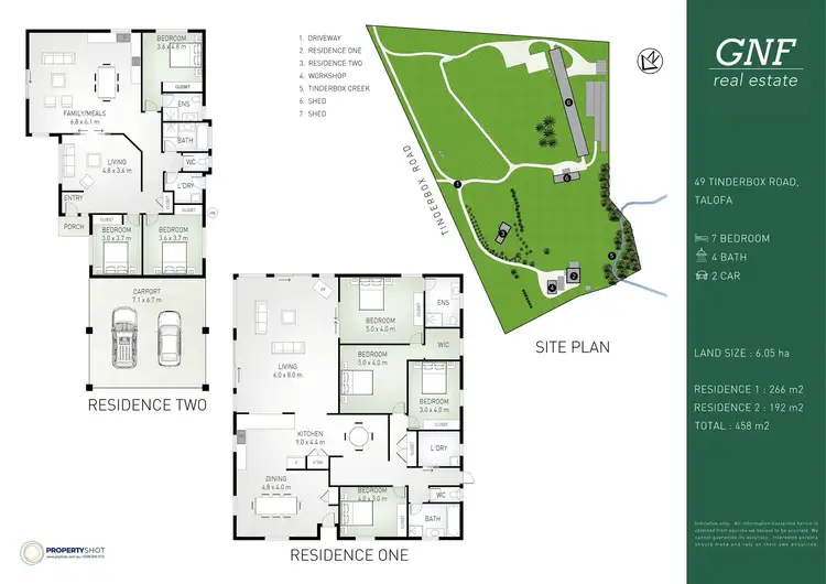 Floorplan of Homely rural property listing, 49 Tinderbox Road, Talofa NSW 2481