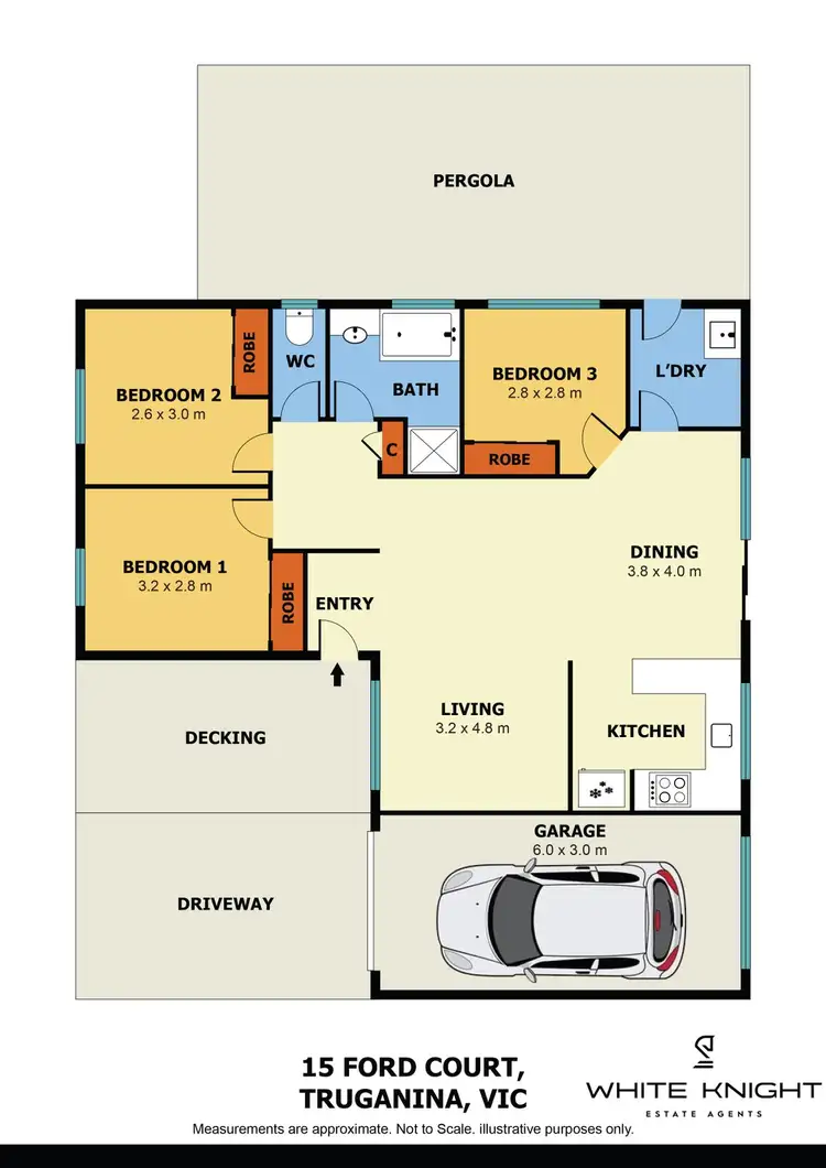 Floorplan of Homely house listing, 15 Ford Court, Truganina VIC 3029