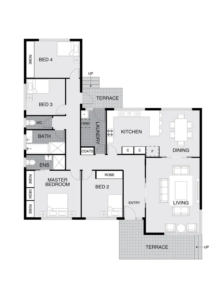 Floorplan of Homely house listing, 3 Laycock Place, Holt ACT 2615