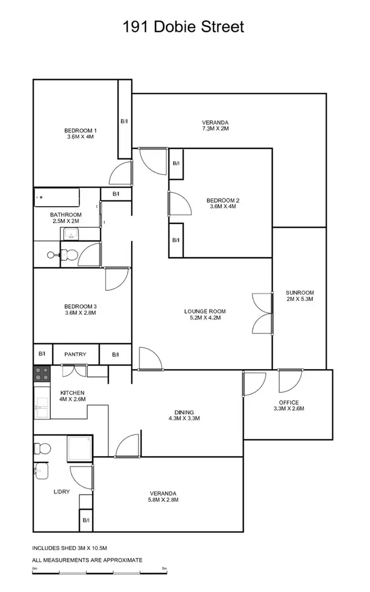 Floorplan of Homely house listing, 191 Dobie Street, Grafton NSW 2460