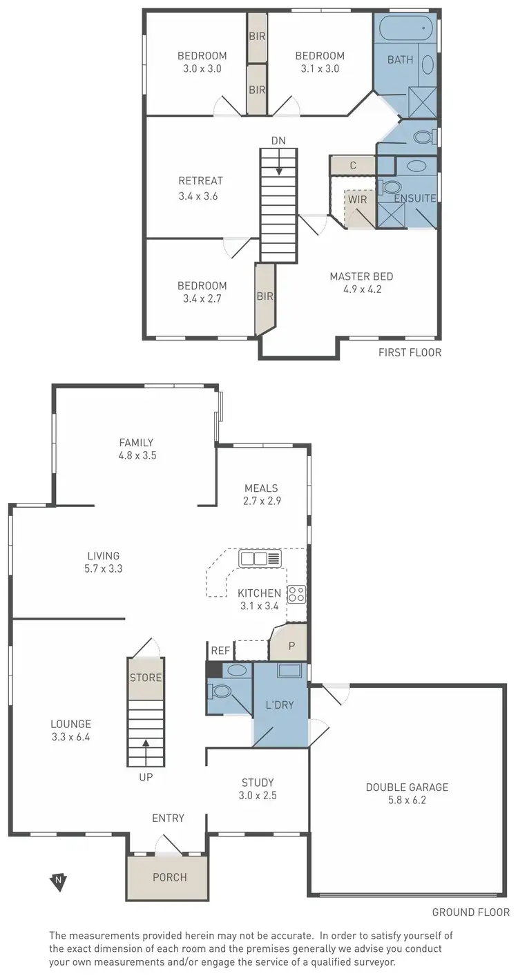 Floorplan of Homely house listing, 21 Abbington Drive, Truganina VIC 3029