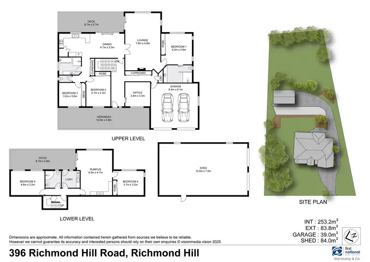 Floorplan of Homely house listing, 396 Richmond Hill Road, Richmond Hill NSW 2480