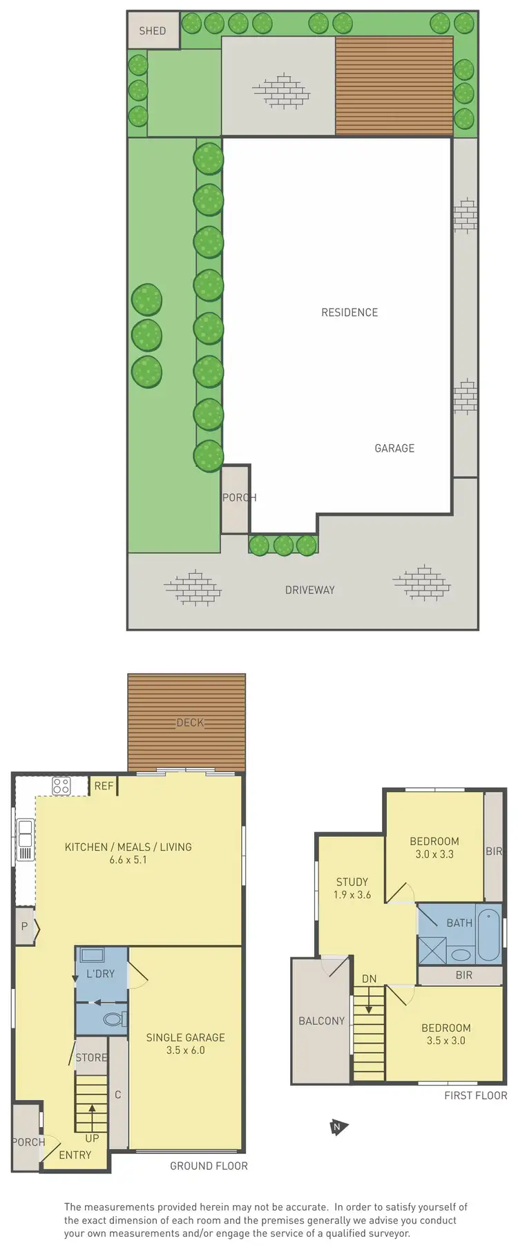Floorplan of Homely townhouse listing, 418 Ballarat Road, Sunshine North VIC 3020