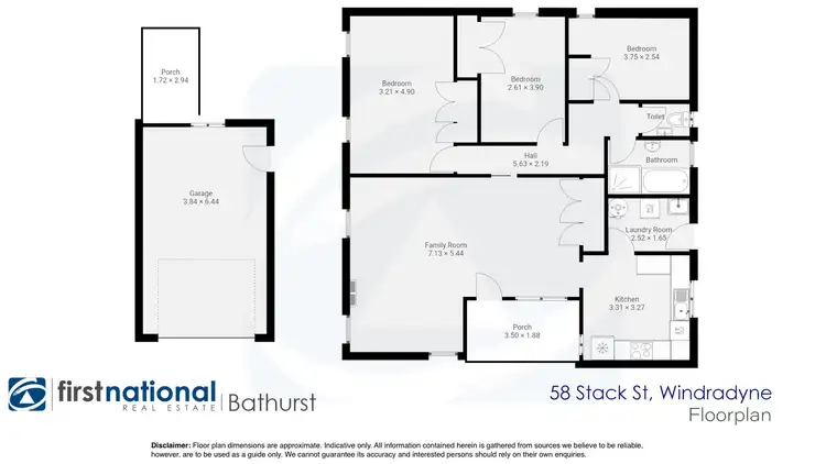 Floorplan of Homely house listing, 58 Stack Street, Windradyne NSW 2795
