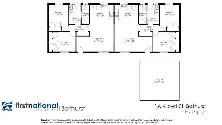 Floorplan of Homely house listing, 1A Albert Street, Bathurst NSW 2795
