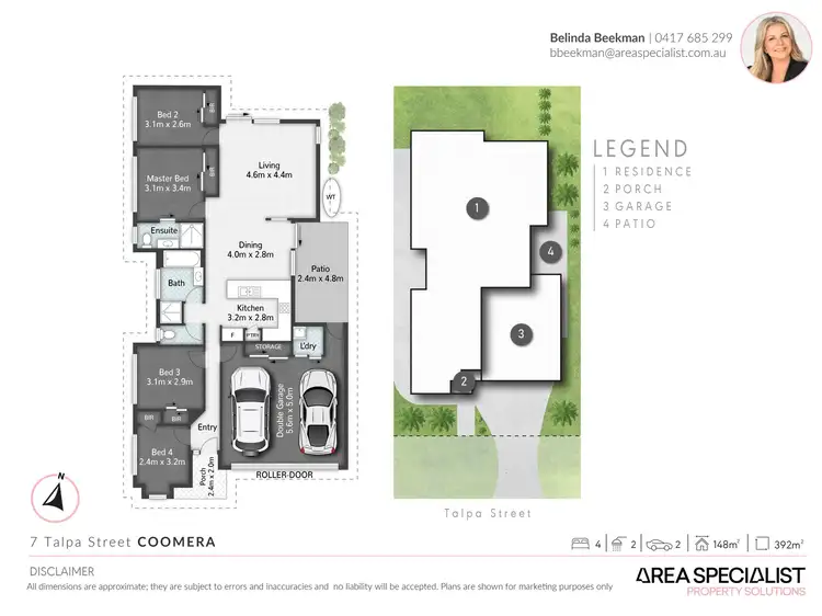 Floorplan of Homely house listing, 7 Talpa Street, Coomera QLD 4209