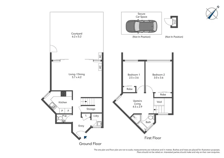 Floorplan of Homely townhouse listing, 4/5 Trafalgar Place, Marsfield NSW 2122