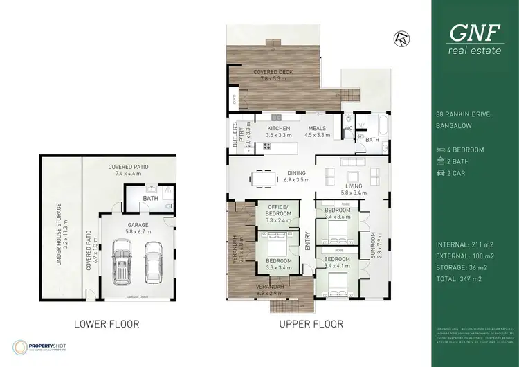 Floorplan of Homely house listing, 88 Rankin Drive, Bangalow NSW 2479