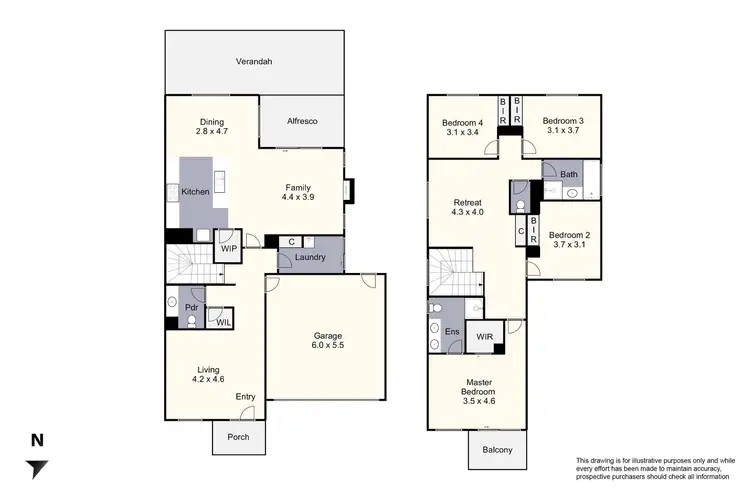 Floorplan of Homely house listing, 5 Kotiko Road, Keysborough VIC 3173