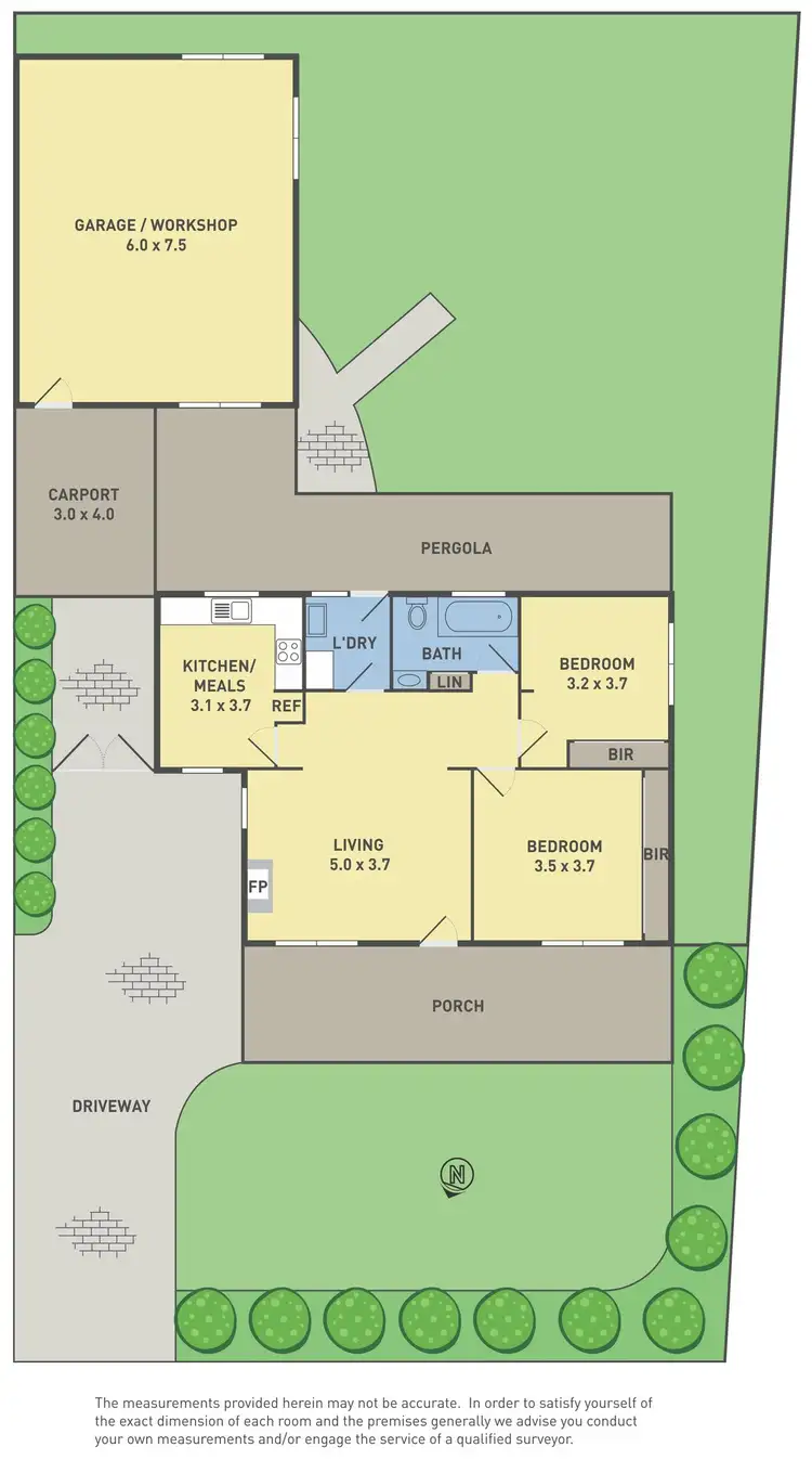 Floorplan of Homely other listing, 7 Turner Crescent, Braybrook VIC 3019