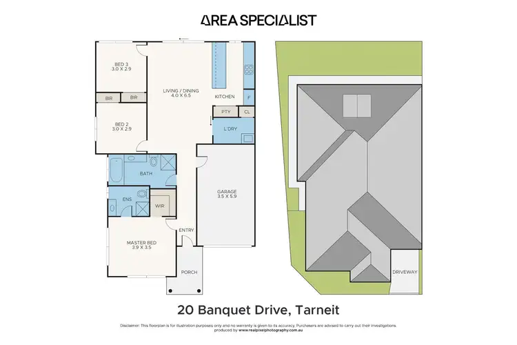 Floorplan of Homely house listing, 20 Banquet Drive, Tarneit VIC 3029