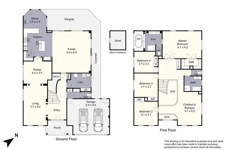 Floorplan of Homely house listing, 9 Macquarie Circle, Waterways VIC 3195