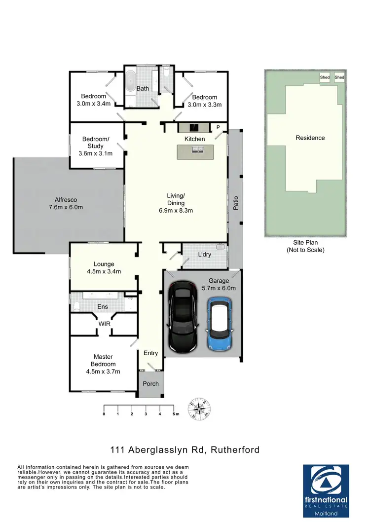 Floorplan of Homely house listing, 111 ABERGLASSLYN ROAD, Rutherford NSW 2320