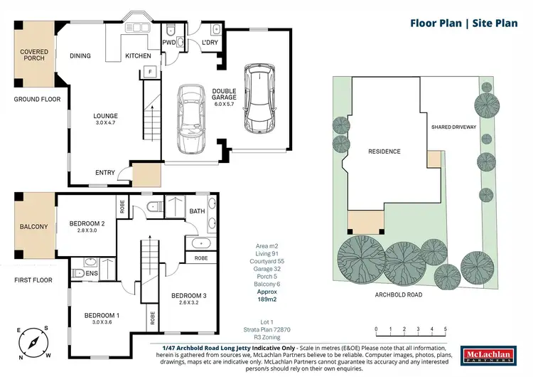 Floorplan of Homely townhouse listing, 1/47 Archbold Road, Long Jetty NSW 2261