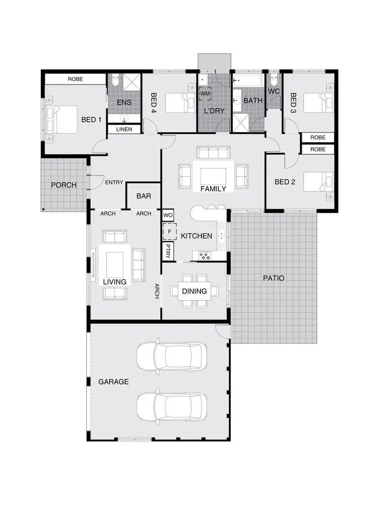 Floorplan of Homely house listing, 35 Partridge Street, Fadden ACT 2904