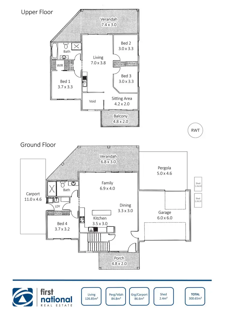 Floorplan of Homely house listing, 14 Albatross Drive, Port Hughes SA 5558