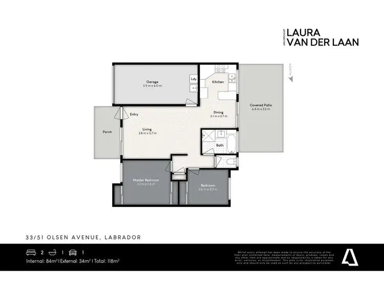Floorplan of Homely house listing, 33/51 Olsen Avenue, Labrador QLD 4215