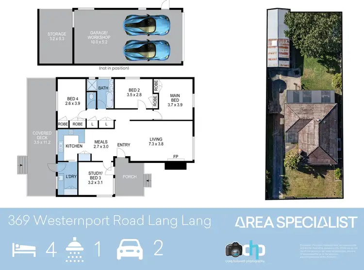 Floorplan of Homely house listing, 369 Westernport Road, Lang Lang VIC 3984