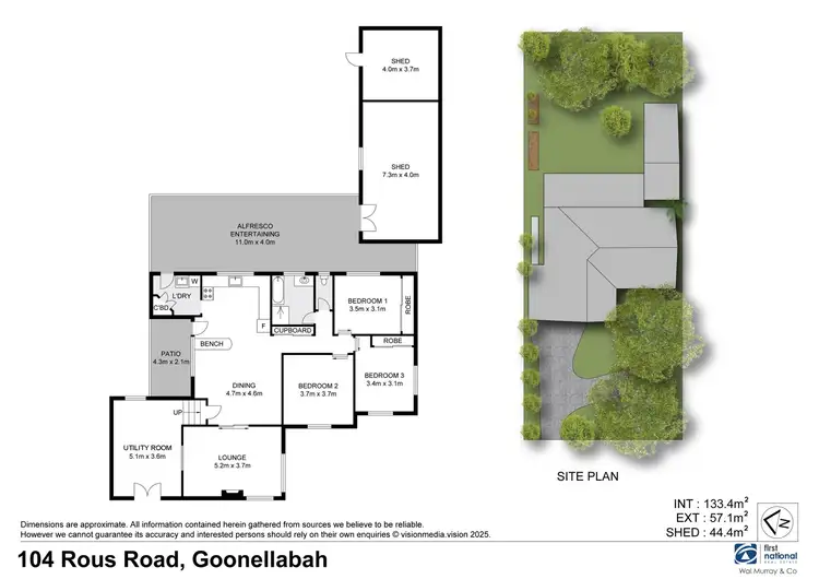 Floorplan of Homely house listing, 104 Rous Road, Goonellabah NSW 2480