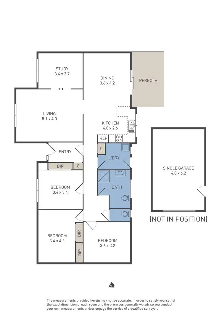 Floorplan of Homely house listing, 76 Kookaburra Avenue, Werribee VIC 3030