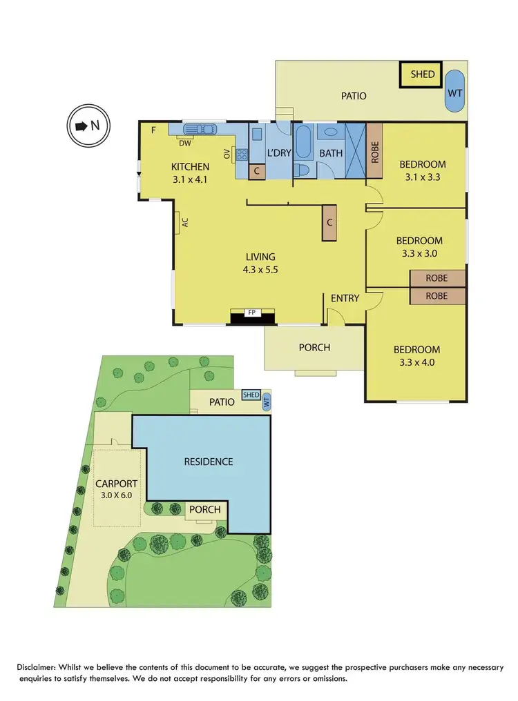 Floorplan of Homely unit listing, 1/38 Smith Road, Springvale VIC 3171