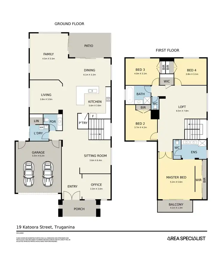 Floorplan of Homely house listing, 19 Katoora Street, Truganina VIC 3029
