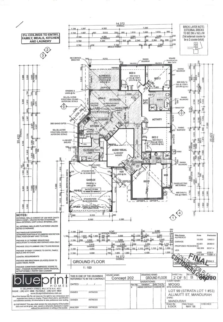Floorplan of Homely house listing, 53 Allnutt Street, Mandurah WA 6210