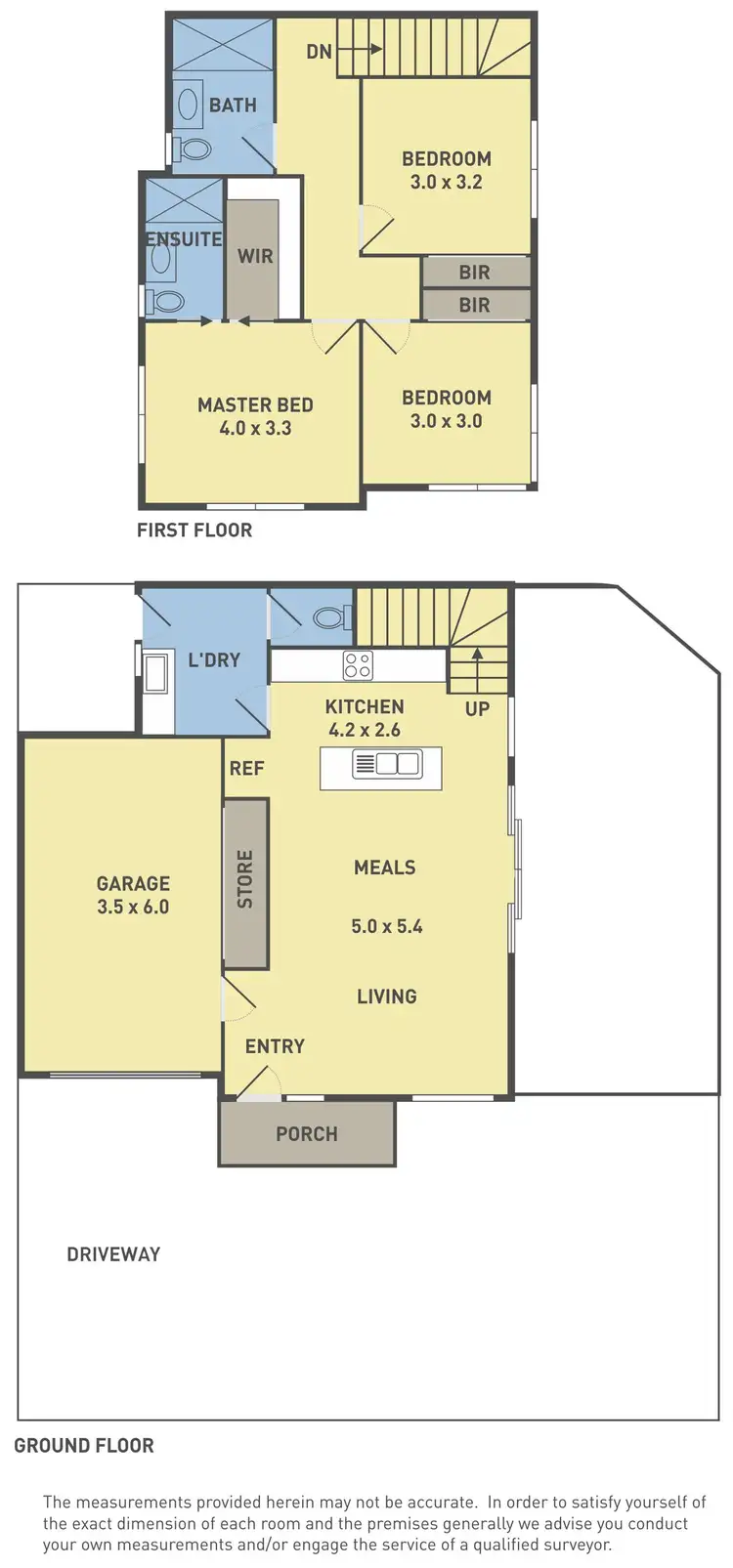 Floorplan of Homely townhouse listing, 2/16-18 Barnett Street, Sunshine VIC 3020
