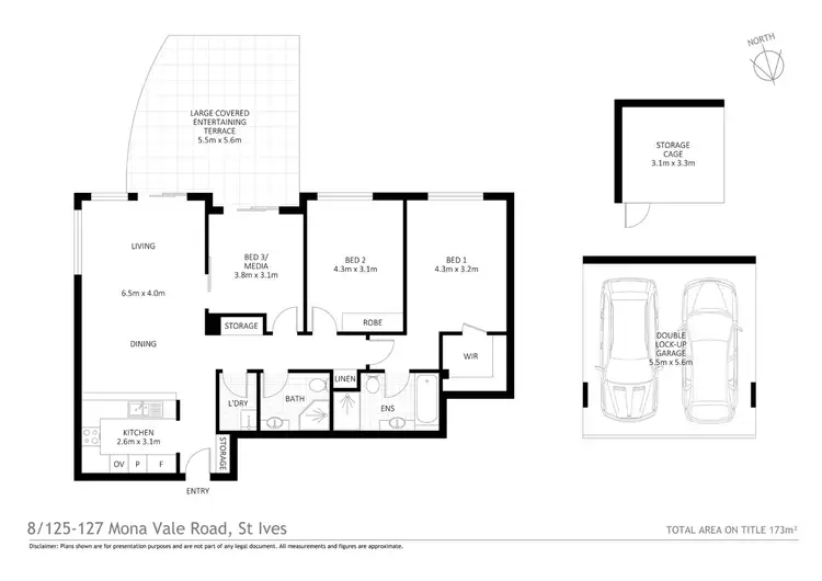 Floorplan of Homely apartment listing, 8/125-127 Mona Vale Road, St Ives NSW 2075