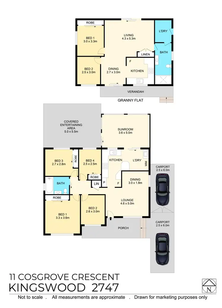 Floorplan of Homely house listing, 11 Cosgrove Crescent, Kingswood NSW 2747