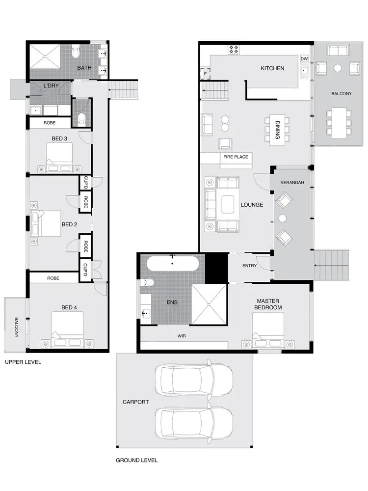Floorplan of Homely house listing, 30 Archdall Street, Macgregor ACT 2615