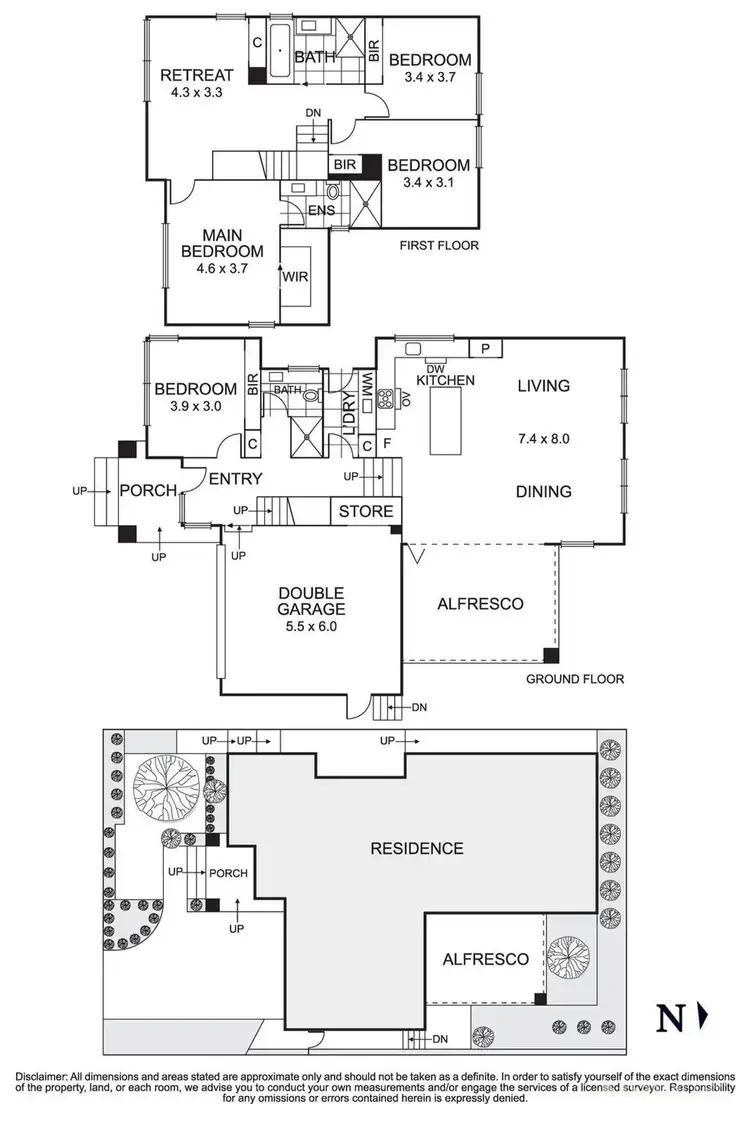 Floorplan of Homely house listing, 81 Wood Street, Templestowe VIC 3106