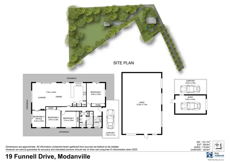 Floorplan of Homely house listing, 19 Funnell Drive, Modanville NSW 2480