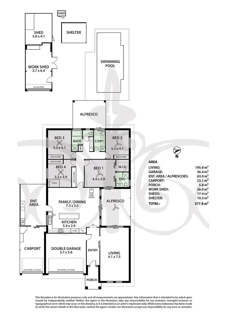 Floorplan of Homely house listing, 12 Barton Circuit, Mount Barker SA 5251
