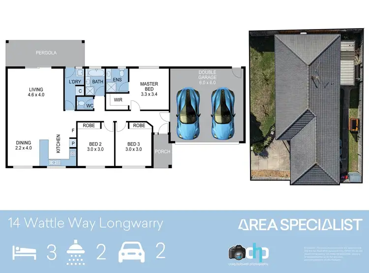 Floorplan of Homely house listing, 14 Wattle Way, Longwarry VIC 3816