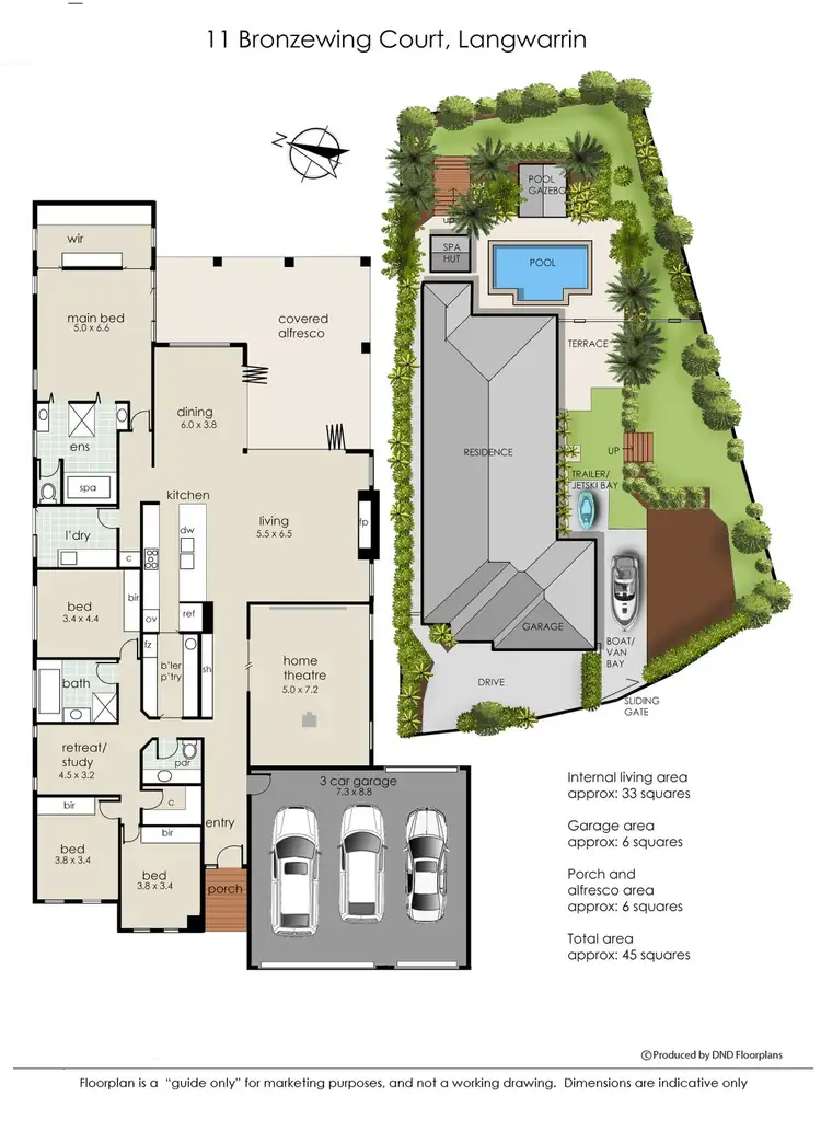 Floorplan of Homely house listing, 11 Bronzewing Court, Langwarrin VIC 3910