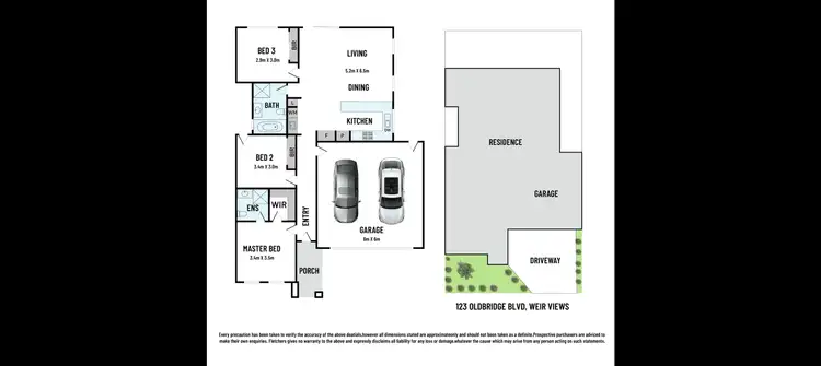 Floorplan of Homely house listing, 123 Oldbridge Boulevard, Weir Views VIC 3338