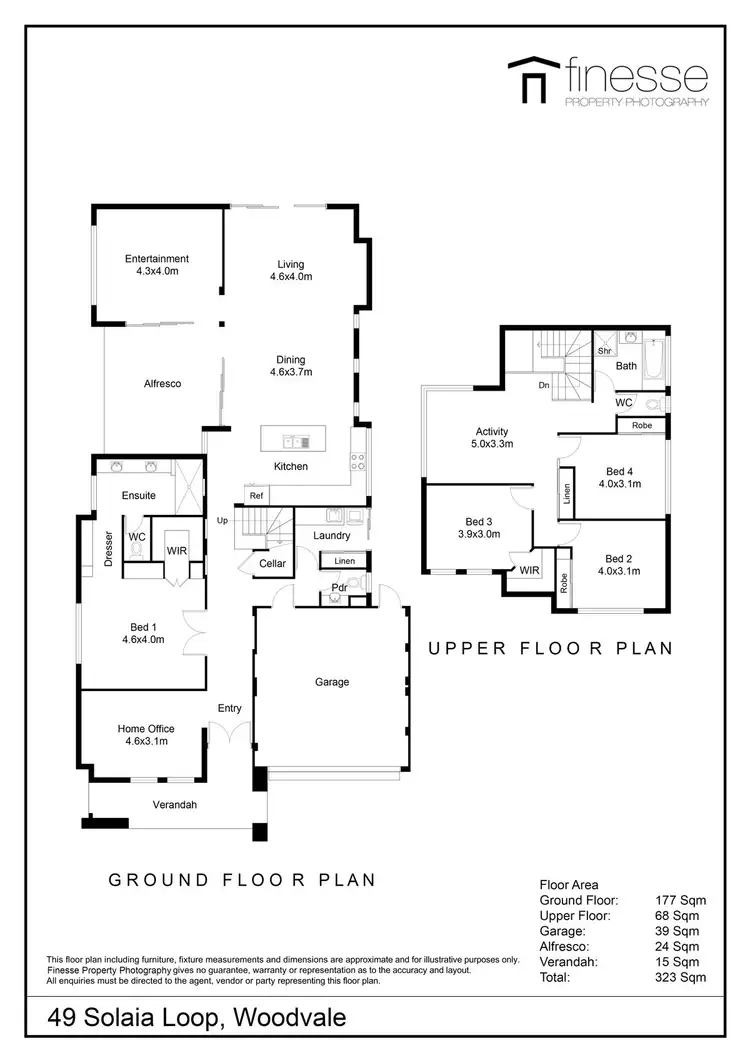 Floorplan of Homely house listing, 49 Solaia Loop, Woodvale WA 6026