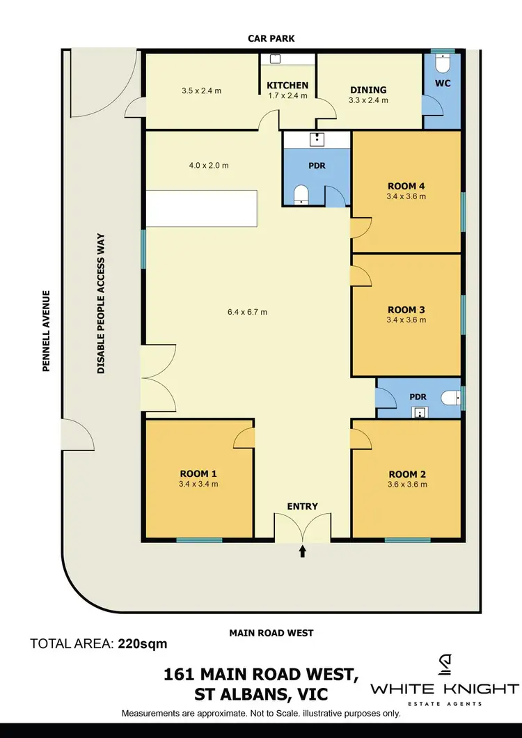 Floorplan of Homely house listing, 161 Main Road W, St Albans VIC 3021