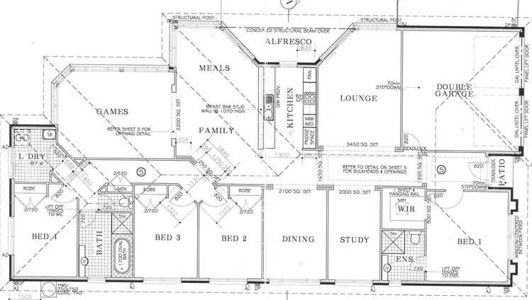 Floorplan of Homely house listing, 51 Stott Crescent, Callala Bay NSW 2540