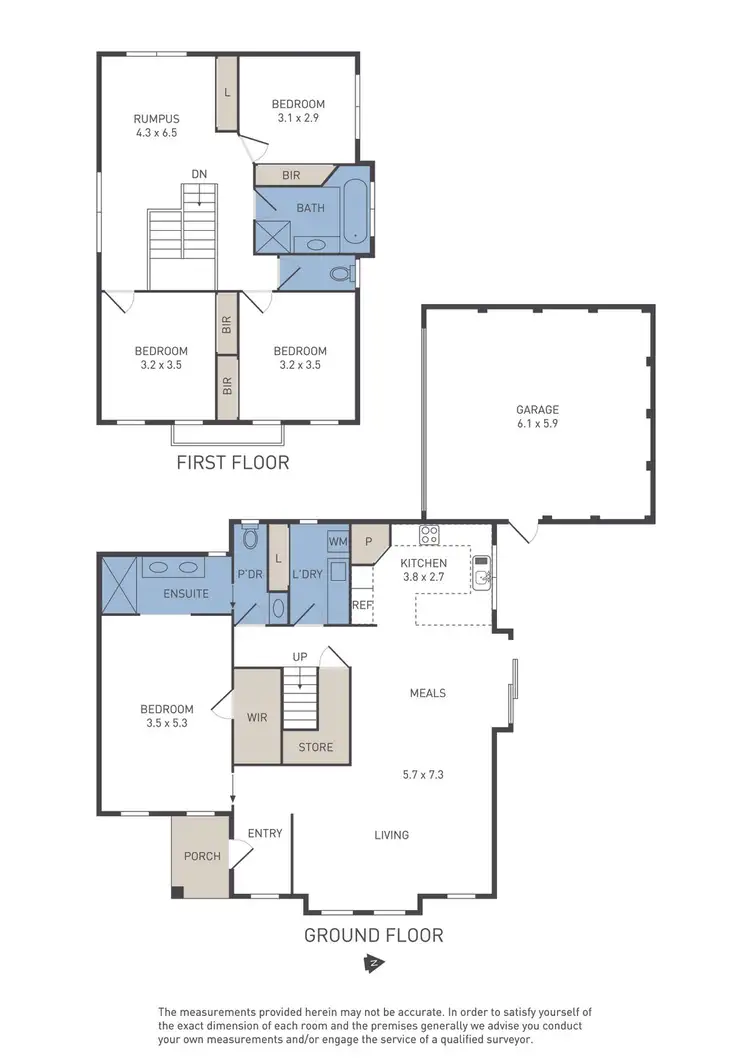 Floorplan of Homely house listing, 1/14 Gabrielle Close, Werribee VIC 3030