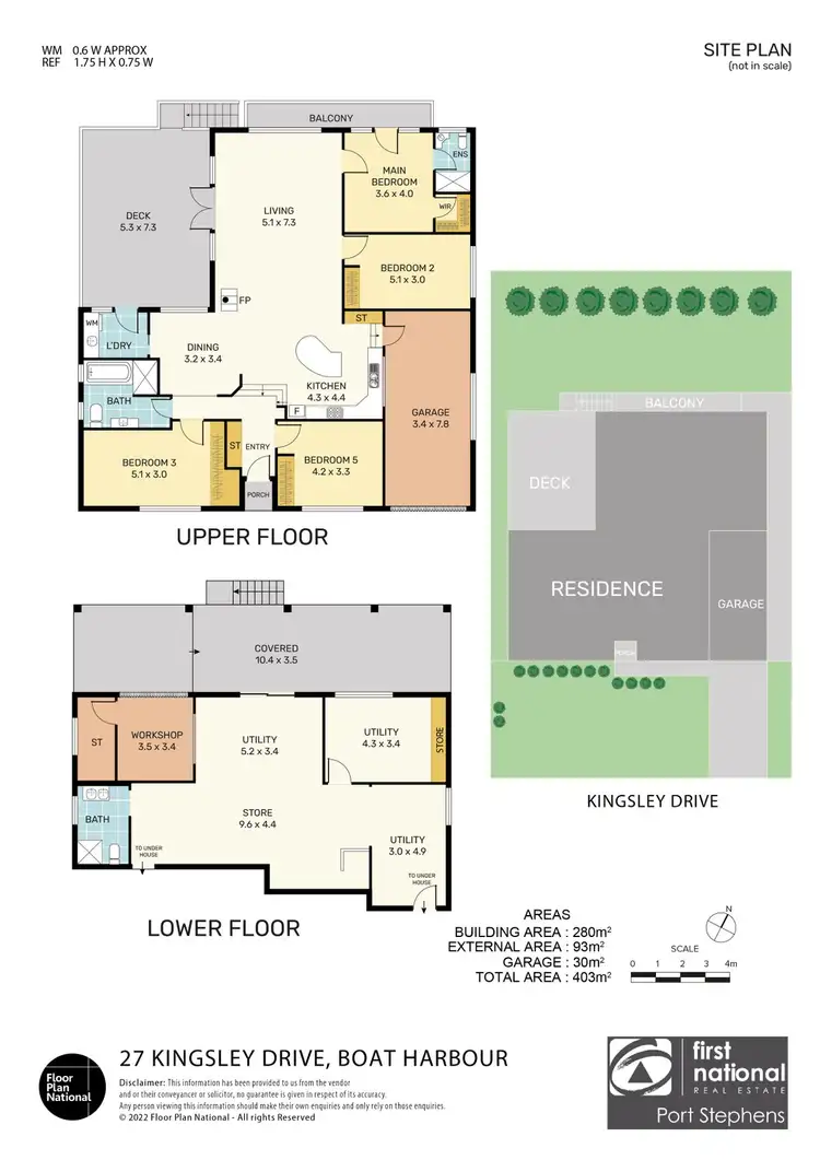 Floorplan of Homely house listing, 27 Kingsley Drive, Boat Harbour NSW 2316