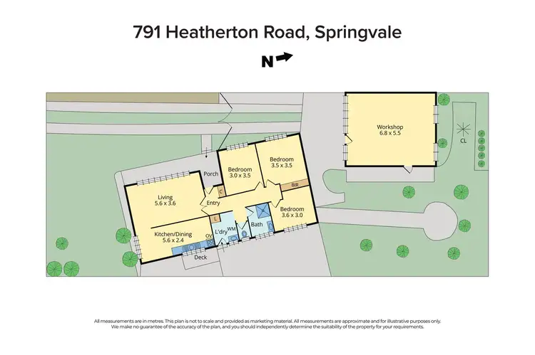 Floorplan of Homely house listing, 791 Heatherton Road, Springvale VIC 3171