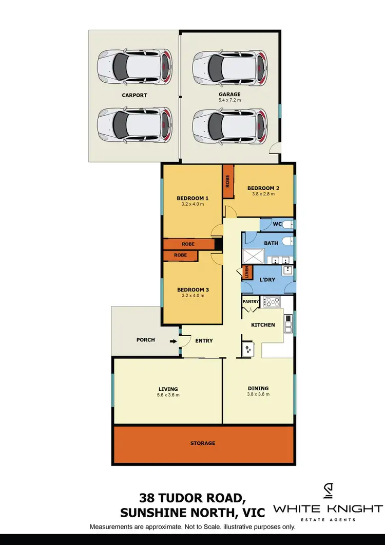 Floorplan of Homely house listing, 38 Tudor Road, Sunshine North VIC 3020