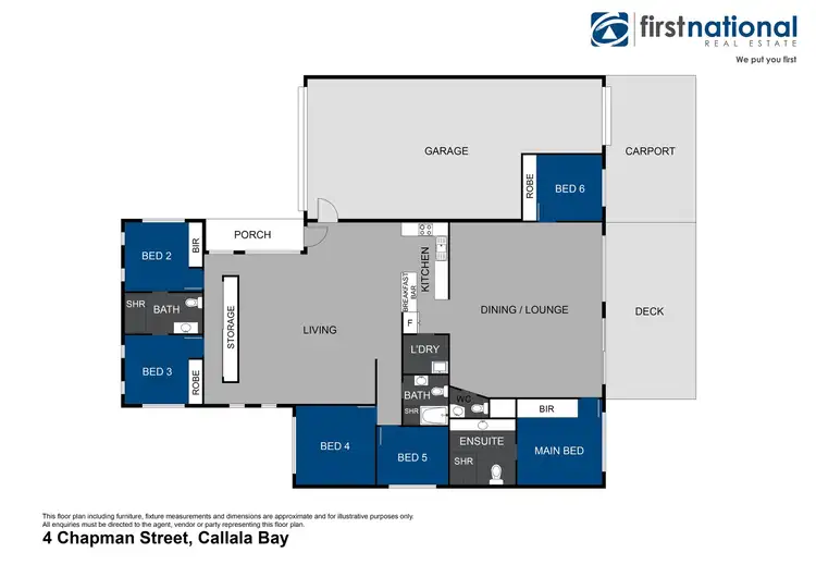 Floorplan of Homely house listing, 4 Chapman Street, Callala Bay NSW 2540