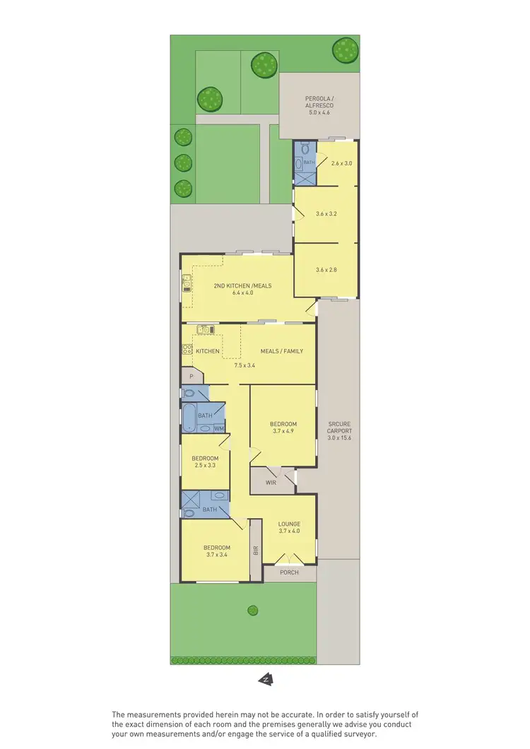 Floorplan of Homely house listing, 42 Stanford Street, Sunshine VIC 3020