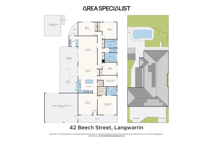 Floorplan of Homely house listing, 42 Beech Street, Langwarrin VIC 3910