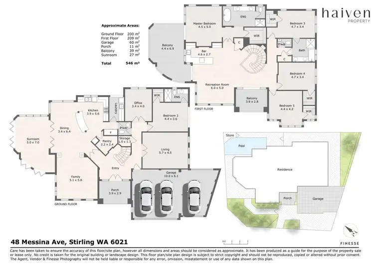 Floorplan of Homely house listing, 48 Messina Avenue, Stirling WA 6021
